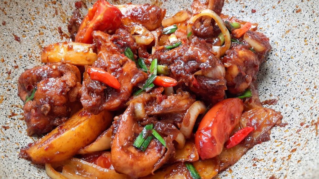 Resep Ayam Kecap Pedas Manis