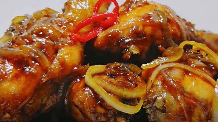 Resep Ayam Kecap Bawang Bombay