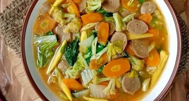 Resep Capcay Kuah Kental Rumahan