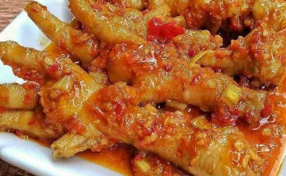 Resep Ceker Mercon Pedas Manis