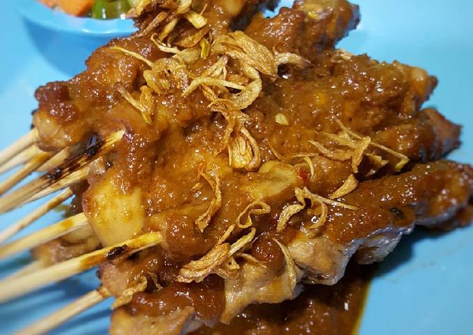 Resep Sate Ayam Bumbu Kacang