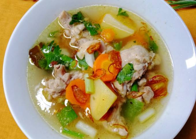 Resep Sop Ayam Pak Min