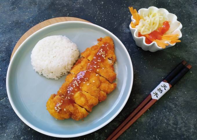 Resep Chicken Katsu dan Sausnya