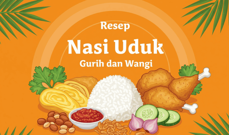 Resep Nasi Uduk Gurih dan Wangi