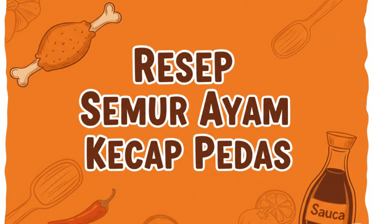 Resep Semur Ayam Kecap Pedas yang Gurih 