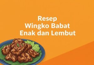 resep wingko babat enak dan lembut