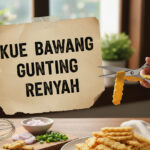 Resep Kue Bawang Gunting Renyah 1 Kg Tepung