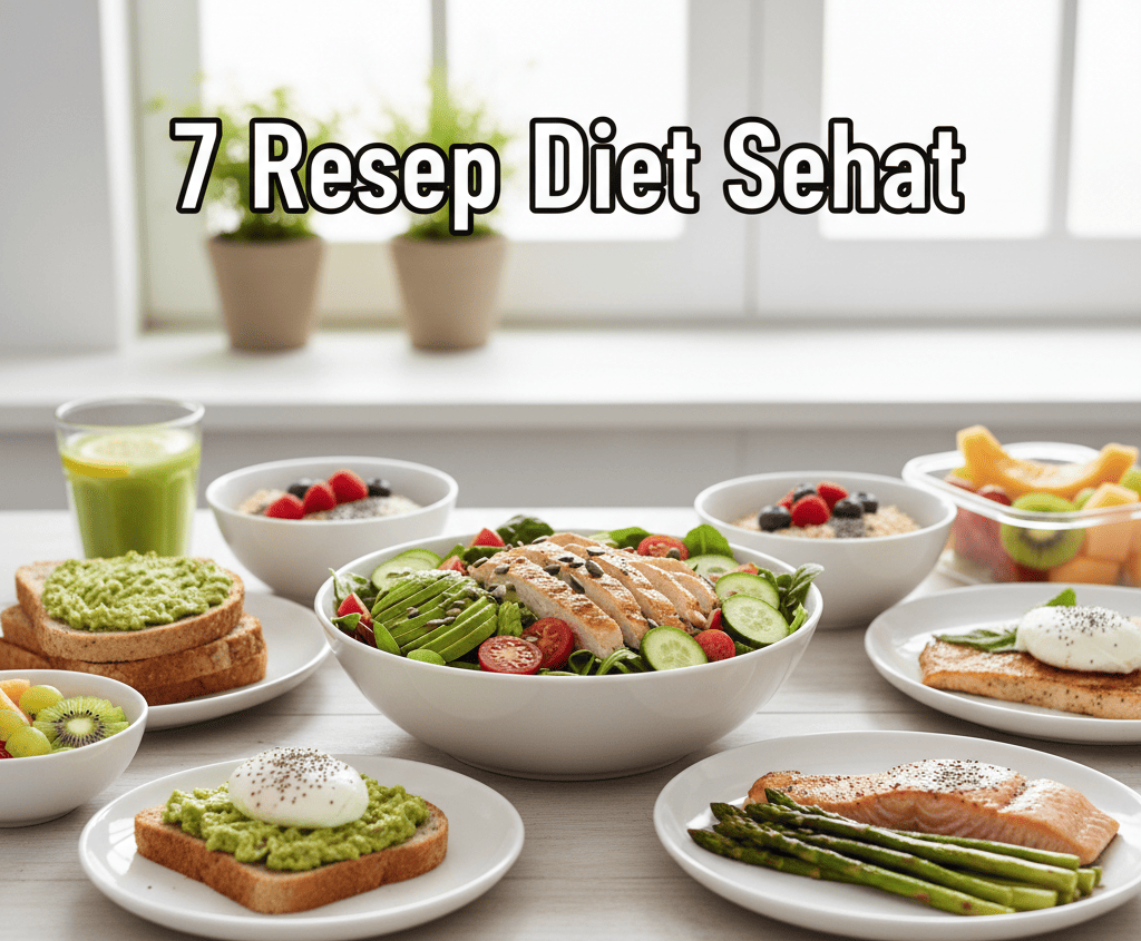 Resep Makanan Diet Sehat Selama 7 Hari (1)