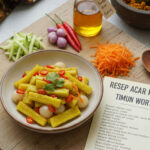 Resep Acar Kuning Timun Wortel