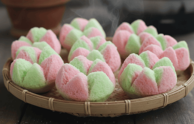 Resep Bolu Kukus Mekar Super Lembut Anti Gagal