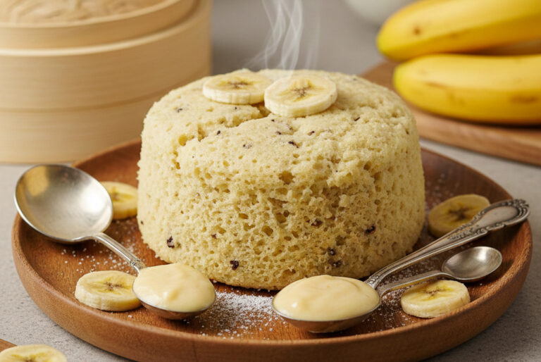 Resep Bolu Pisang Kukus Super Lembut Takaran Sendok