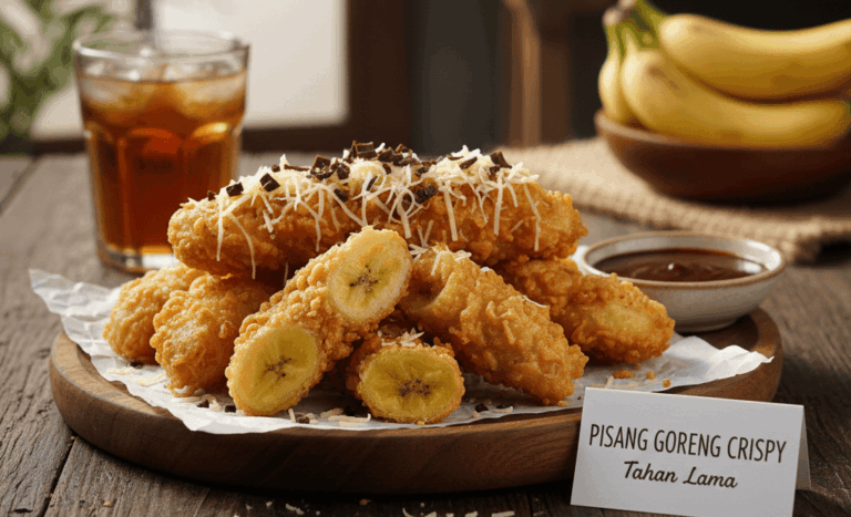 Resep Pisang Goreng Crispy Tahan Lama